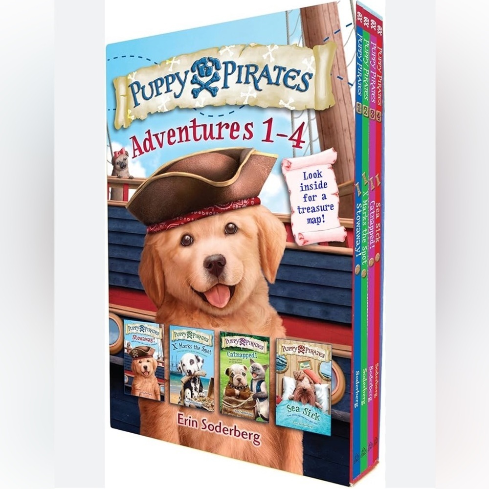 New 
Erin Soderberg
Puppy Pirates Adventures 1-4 Boxed‎ Set